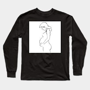 Expecting mother Long Sleeve T-Shirt